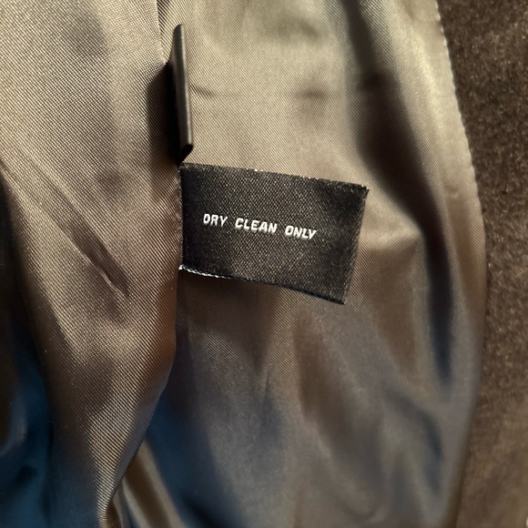 NWT JNY Wool blend brown long pea coat size 10 - Picture 6 of 11